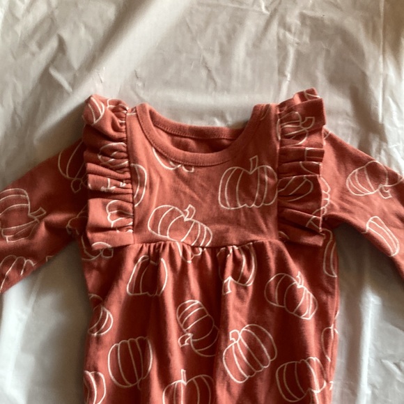 Fall inspired set of two long sleeve onesie. - Picture 6 of 7